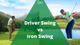 driver swing vs iron swing