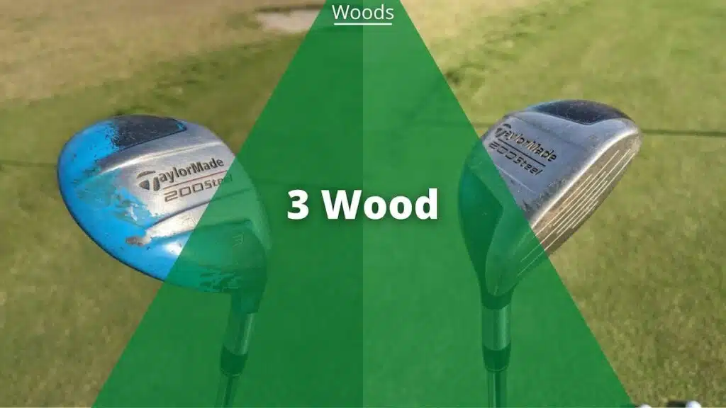3 wood vs 5 wood two 3 woods with different sides of their face personal