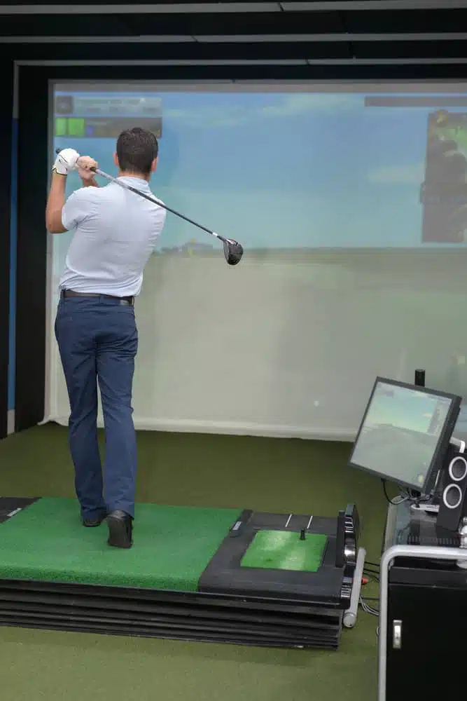 commercial golf simulator