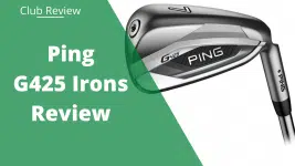 ping g425 iron club with title