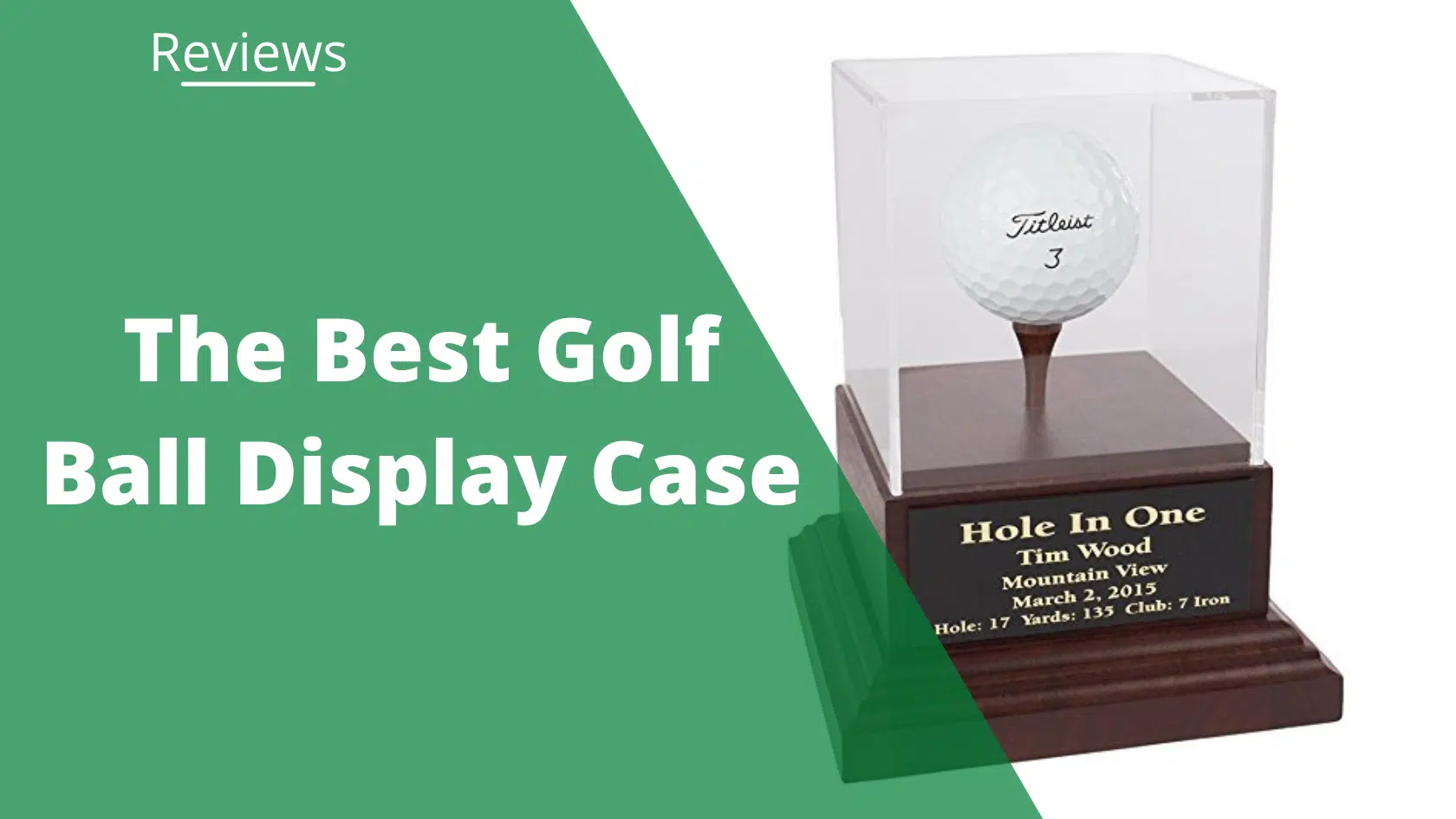 best golf ball display case