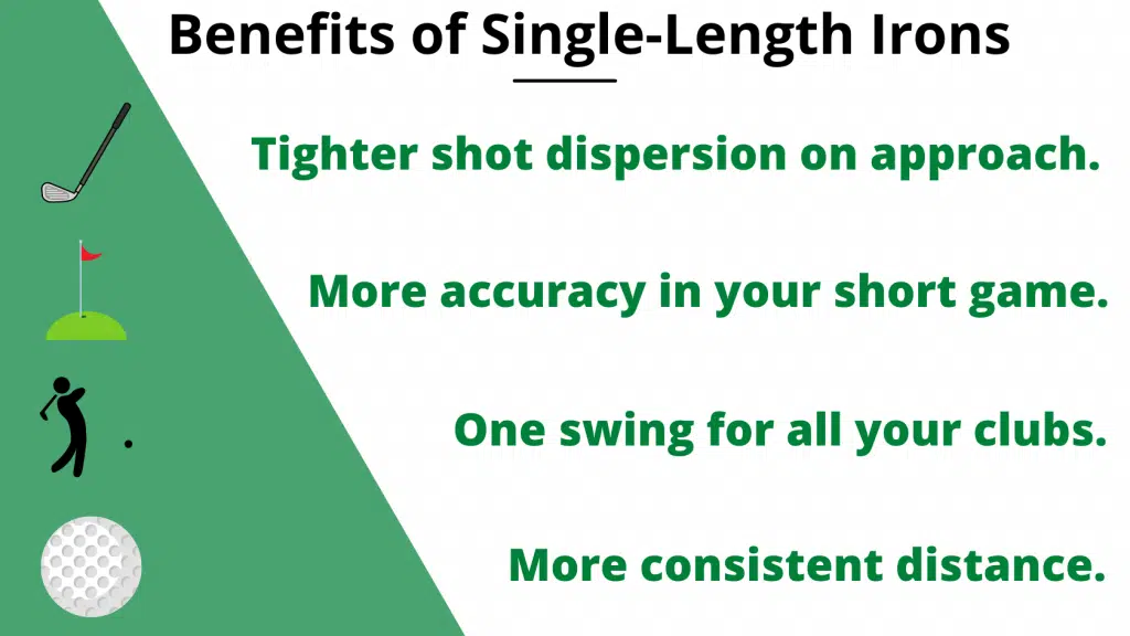single length iron benefits