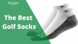 footjoy golf socks text says the best golf socks