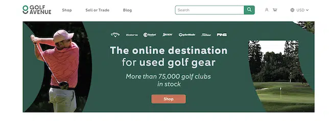 Golf avenue best place to buy used golf clubs