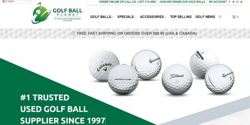 golfball planet good place to buy used golf balls