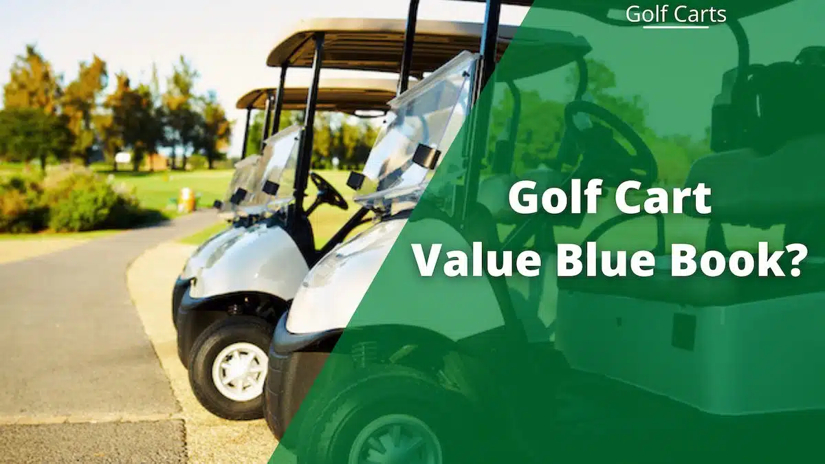golf cart value blue book