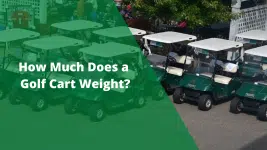 golf cart weight