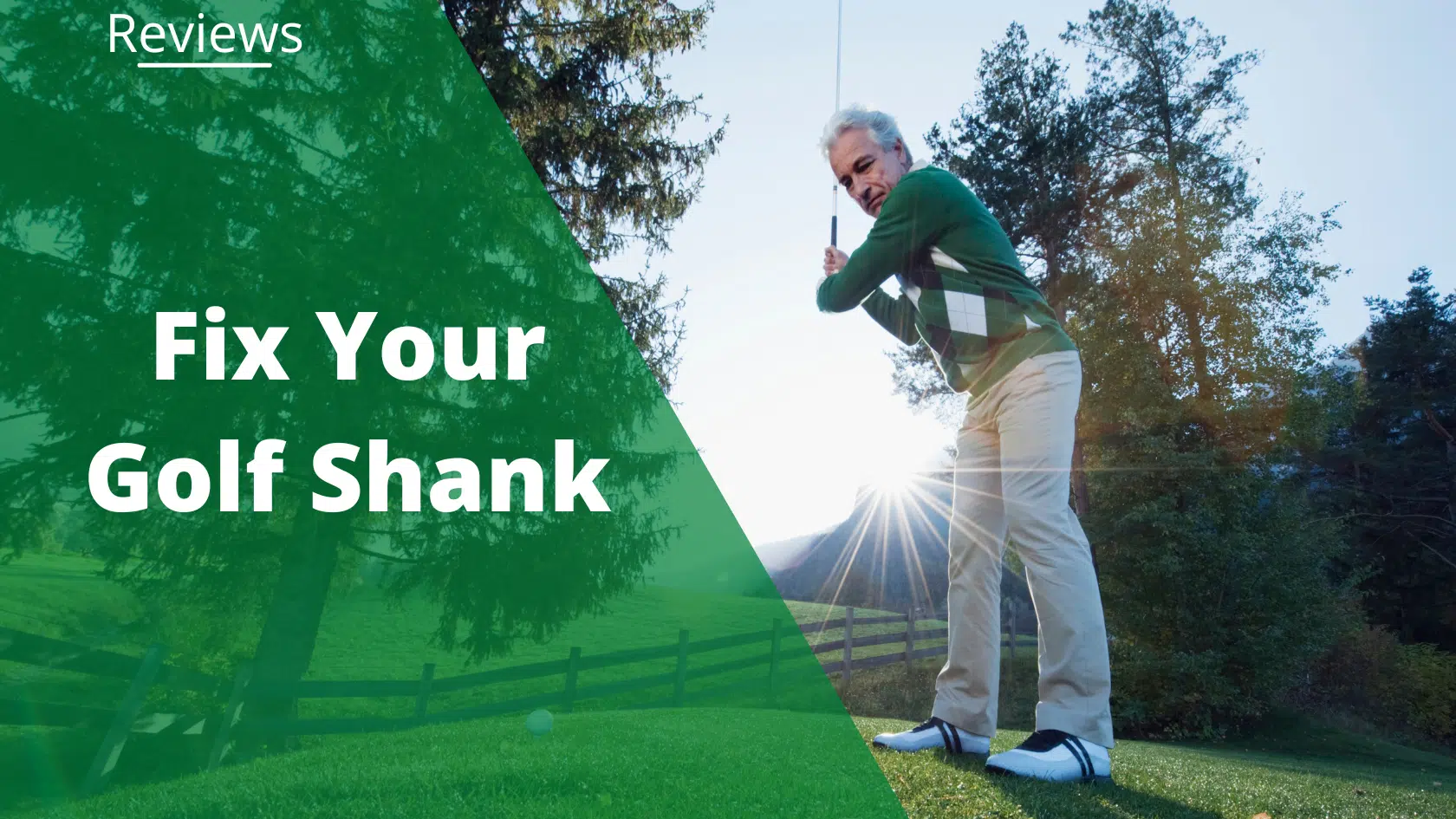 how to fix your golf shank