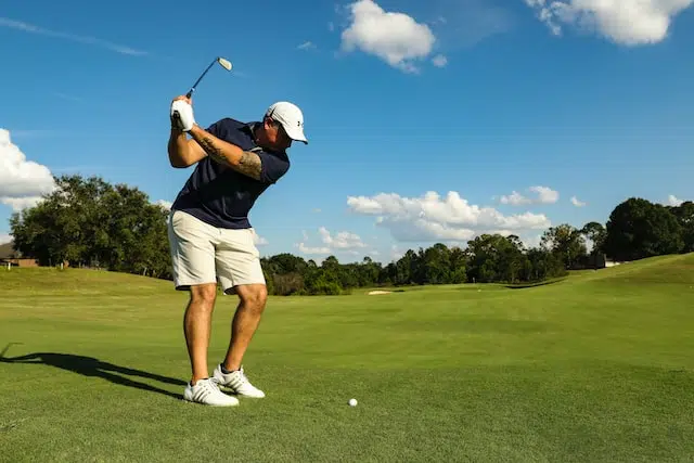 golf backswing arm