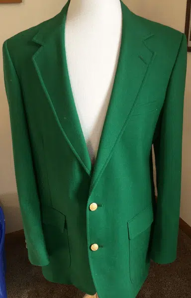 green jacket golf