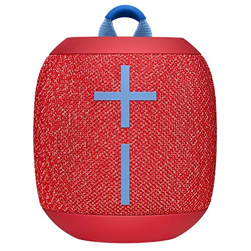 Ultimate Ears WONDERBOOM 2, Portable Wireless Bluetooth Speaker, Big Bass 360 Sound, Waterproof/Dustproof IP67, Floatable, 100 Ft Range - Radical Red