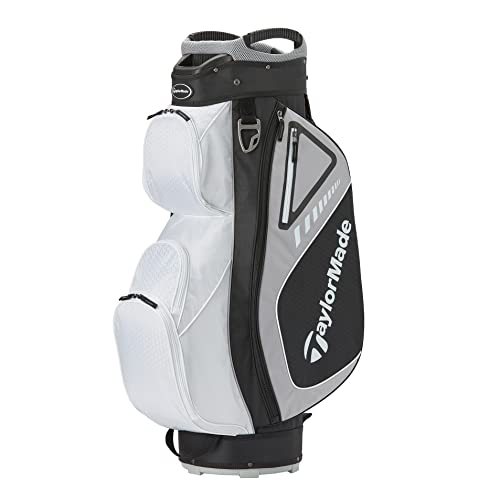 TaylorMade 2022 Select ST Cart Bag White/Slate/Black