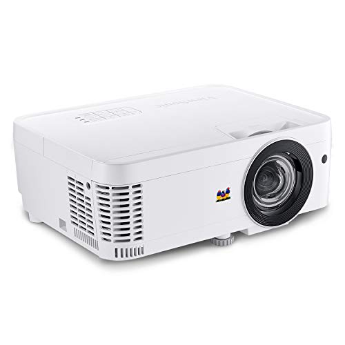 ViewSonic PS501X 3400 Lumens XGA HDMI Short Throw Projector for Home and Office