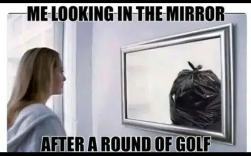funny golf meme