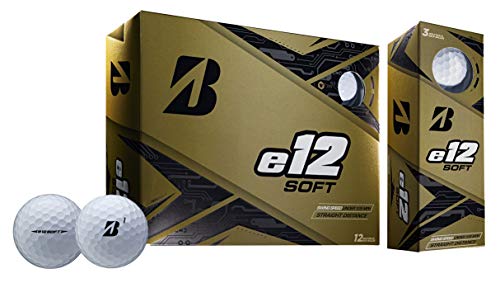 Bridgestone Golf e12 Soft Golf Balls, White