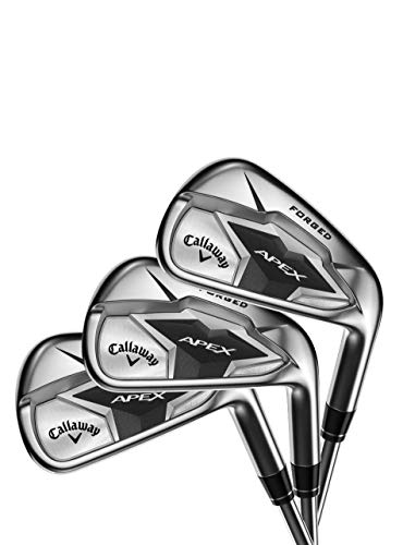 Callaway Golf 2019 Apex Irons Set, Right Hand, Graphite, Regular, 4-9 Iron, PW, AW