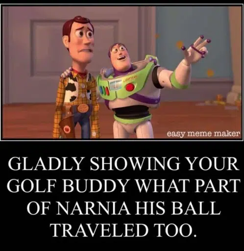 funny golf meme
