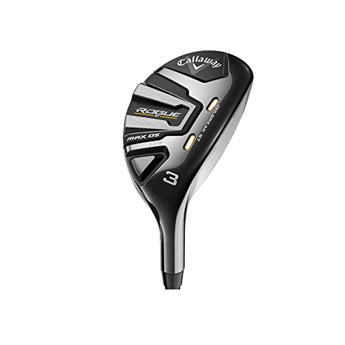 Callaway Golf 2022 Rogue ST Max OS Lite Hybrid (Right Hand, Graphite Shaft, Ladies Flex, 3 Hybrid),Silver