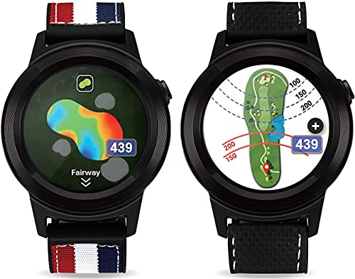 Golf Buddy Aim W11 Golf GPS Watch, Premium Full Color Touchscreen, Preloaded with 40,000 Worldwide Courses, Easy-to-use Golf Watches