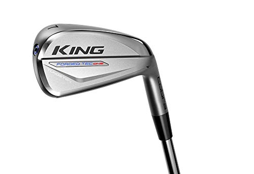 Cobra Golf 2020 King Forged Tec One Length Iron Set (Men's, Right Hand, Steel, Stiff Flex, 5-GW)