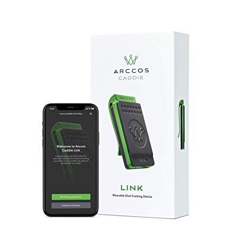 Arccos Caddie Link - Automatically Track Your Shots Without Your Phone - Compatible with Arccos Caddie Smart Sensors & Smart Grips