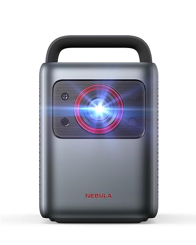 NEBULA by Anker Cosmos Laser 4K Projector(Upgraded), 2200 ANSI Lumens, Android TV 10.0 with Dongle, Autofocus, Auto Keystone Correction, Screen Fit, Home Theater Projector with Wi-Fi & Bluetooth