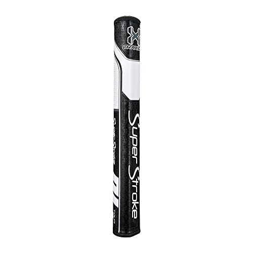 SuperStroke Traxion Tour Golf Putter Grip | Advanced Surface Texture That Improves Feedback and Tack | Minimize Grip Pressure with a Unique Parallel Design