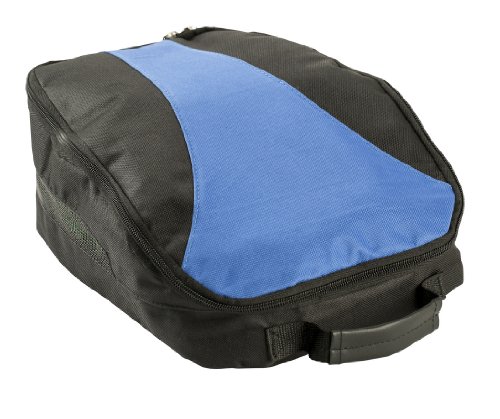 IZZO Golf 90592 Golf Shoe Bag, Blue/Black