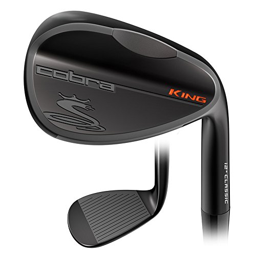 2018 Cobra King Black Wedge (Men's Right Hand, Steel, Wedge Flex, Versatile Grind, 58.0 Degree)