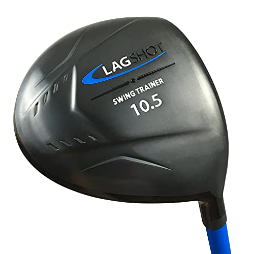 Lag Shot Golf Driver Swing Trainer Aid (Right Handed) - Adds Distance and Accuracy to All Your Drives. Named Golf Digest's Editors' Choice “Best Swing Trainer” of The Year! #1 Golf Training Aid 2022!