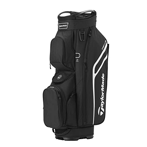 TaylorMade 2022 Cart Lite Bag, Black, Large