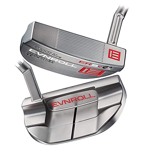 Evnroll ER8v TourMallet Putter 2021 Right Short Slant 34 Gravity Red