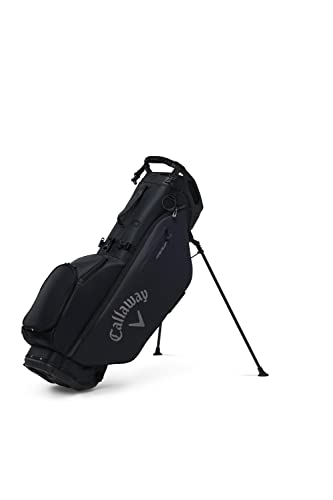Callaway Golf 2022 Fairway Plus Stand Bag, Double Strap, Black Color