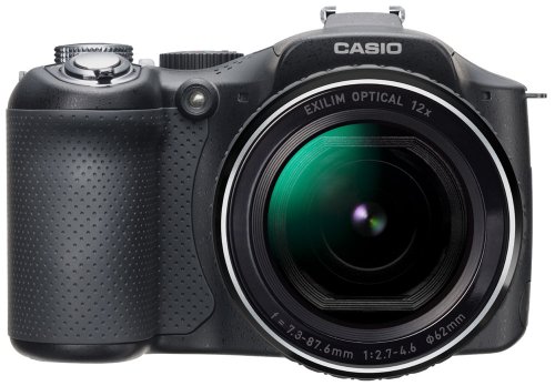 Casio Exilim EX-F1 6MP 12x Zoom 2.8-Inch LCD Pro Digital Camera with CMOS Shift Image Stabilization (Black)