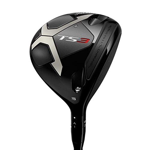 Titleist TS3 Fairway Wood 3 Wood 3W 15° MRC Kuro Kage Black DC 55 Graphite Stiff Right Handed 43.0in