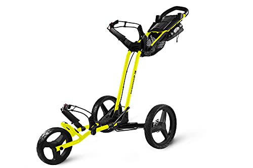 Sun Mountain Golf Pathfinder PX3 3 Wheel Push Cart - Atomic Yellow
