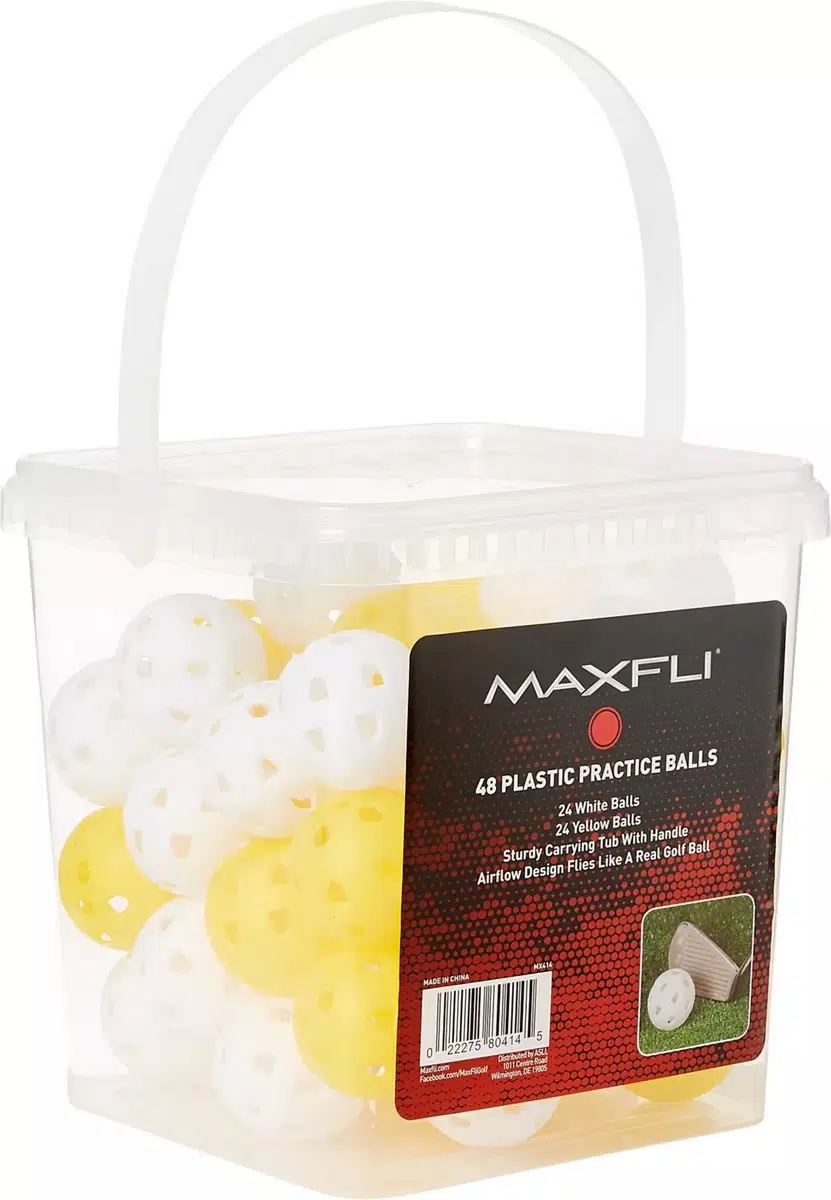 Maxfli practice balls