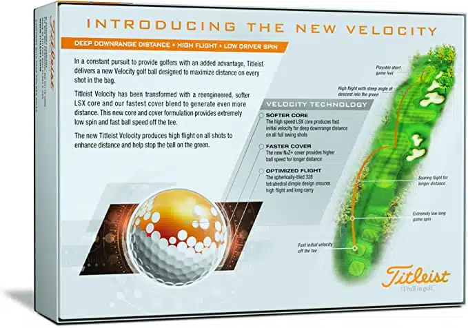 Titleist velocity golf balls