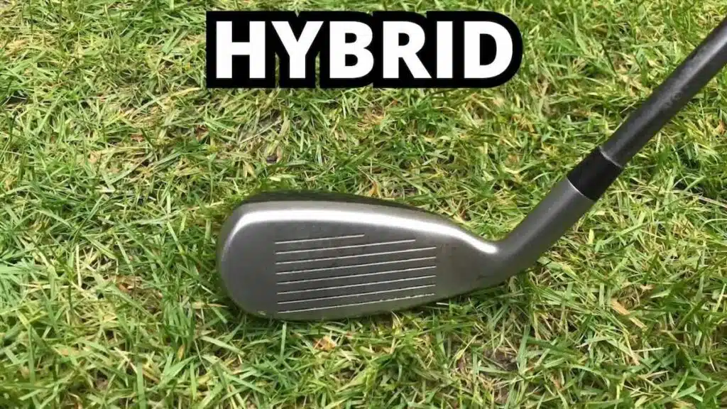 types of golf clubs - hybrid