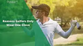 why do golfers wear one glove - 1